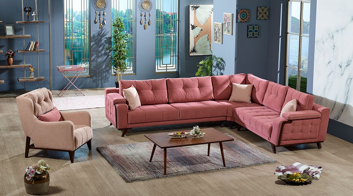 BARCELONA Corner Sofa Set
